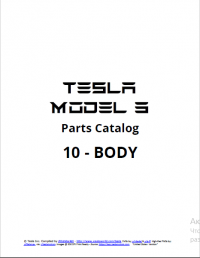 spare parts catalog Tesla Model 3 Parts Catalog Full PDF