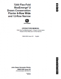 spare parts catalog John Deere 7200 Operator Manual PDF