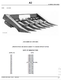 spare parts catalog John Deere 643 CORN HEAD Parts Catalog PDF
