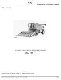spare parts catalog John Deere 9500 and SIDEHILL 9500 MAXIMIZER Combines Parts Catalog PDF
