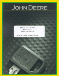 spare parts catalog John Deere 9209 e 9211 CT-PN Series Planters Parts Catalog PDF