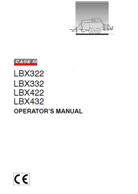 repair manual Case LXB322/332/422/432 Tractor PDF Operator’s Manual