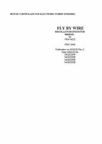 repair manual Cat Lift Trucks FBW 4820, FBW 2440 Installation & Operation Manual PDF