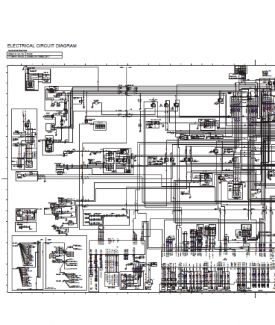 Hitachi ZX890-7 Circuit Diagram