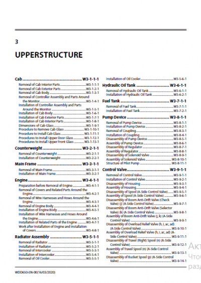 Hitachi ZX 300-7 Workshop Manual
