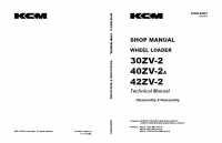 repair manual Hitachi 30ZV-2, 40ZV-2a, 42ZV-2 Wheel Loader Shop Manual PDF