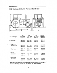 repair manual Case 533, 633, 733, 833, 933 tractors PDF Operators Manual