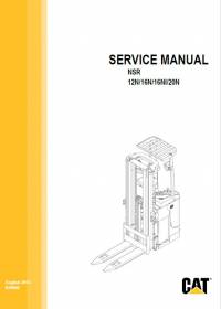 repair manual Cat Lift Trucks NSR 12N/16N/16NI/20N Service Manual PDF