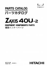 spare parts catalog Hitachi Equipment Components Parts Zaxis 40U-2 Parts Catalog PDF