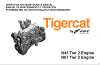 repair manual Tigercat Engine FPT N45/N67 Tier 2/4f/4i/Stage V Set of PDF Manuals