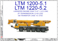 Diagnostic Software Liebherr LTM 1200-5.1, LTM 1220-5.2 LICCON 2 Electrical and Air Schematics PDF