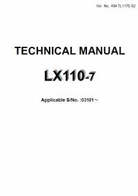 repair manual Hitachi Wheel Loader LX110-7 Technical Manual PDF