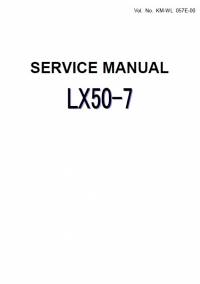 repair manual Hitachi Wheel Loader LX50-7 Service Manual PDF