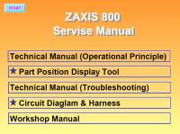 repair manual Hitachi Excavator Zaxis 800 Technical & Workshop Manuals & Circuit Diagrams PDF