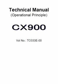 repair manual Hitachi Crawler Crane CX900 Operational Principle Tehnical Manual PDF
