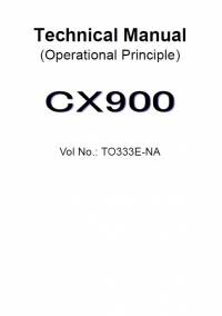 repair manual Hitachi Crawler Crane CX900 NA Operational Principle Technical Manual PDF