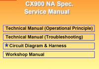 repair manual Hitachi Crawler Crane CX900 NA Service Manual PDF
