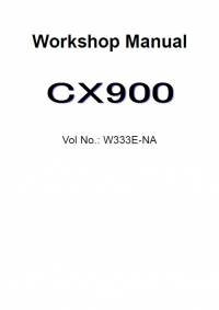 repair manual Hitachi Crawler Crane CX900 NA Workshop Manual PDF