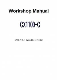 repair manual Hitachi Crawler Crane CX1100-C Workshop Manual PDF