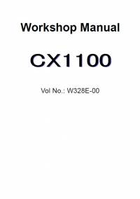repair manual Hitachi Crawler Crane CX1100 Workshop Manual PDF
