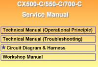 repair manual Hitachi Crawler Crane CX500-C, CX550-C, CX700-C Service Manual PDF