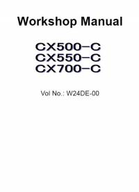 repair manual Hitachi Crawler Crane CX500-C, CX550-C, CX700-C Workshop Manual PDF