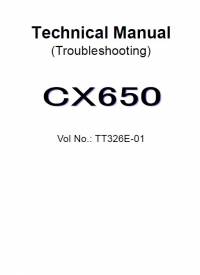 repair manual Hitachi Crawler Crane CX650 Troubleshooting Technical Manual PDF