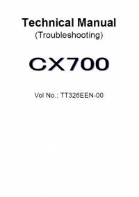 repair manual Hitachi Crawler Crane CX700 Troubleshooting Technical Manual PDF