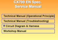 repair manual Hitachi Crawler Crane CX700 Service Manual PDF