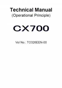 repair manual Hitachi Crawler Crane CX700 Operational Principle Technical Manual PDF