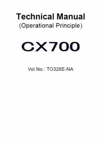 repair manual Hitachi Crawler Crane CX700 NA Operational Principle Technical Manual PDF