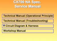 repair manual Hitachi Crawler Crane CX700 NA Service Manual PDF
