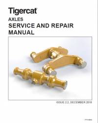 repair manual Tigercat Axles Service and Repair Manual PDF