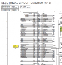 Diagnostic Software Hitachi EX5600-7, EX5600-7B Electrical Circuit Diagram PDF