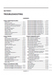 repair manual Hitachi Hydraulic Excavator EX5600-7 Troubleshooting Manual PDF
