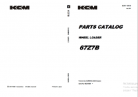 spare parts catalog Kawasaki 67Z7B Wheel Loader Parts Catalog PDF