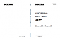repair manual Kawasaki 62Z7 Wheel Loader Set of Shop Manual PDF