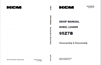 repair manual Kawasaki 95Z7B Wheel Loader Shop Manual PDF