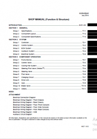 repair manual Kawasaki 80Z7 Wheel Loader Set of Shop Manual PDF