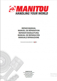 repair manual Manitou MT 1440SL Repair Manual PDF