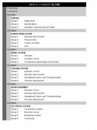 repair manual Hyundai Wheel Loader SL730 Service Manual PDF