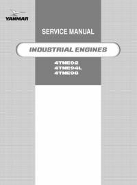 repair manual Yanmar Industrial Engines 4TNE92, 4TNE94L, 4TNE98 Service Manual PDF