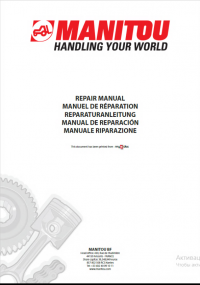 spare parts catalog Manitou Forklift ME 318 Parts Manual PDF