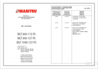 spare parts catalog Manitou Forklift MLT840-115-137 PS Parts Manual PDF