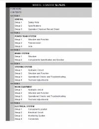 repair manual Hyundai Wheel Loader SL763S Service Manual PDF