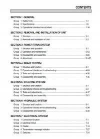 repair manual Hyundai Forklift Trucks 110DF-7 Service Manual PDF