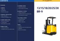 repair manual Hyundai Forklift Trucks 13/15/18/20/25/30BR-9 Service Manual PDF