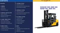 repair manual Hyundai Forklift Trucks 35/40/45D-9VB, 50DN-9VB, 40/45D-9VC, 50DN-9VC Service Manual PDF