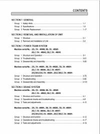 repair manual Hyundai Forklift Trucks 25L-7A, 30L-7A, 33L-7A Service Manual PDF
