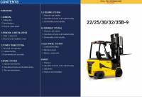 repair manual Hyundai Forklift Trucks 22B-9, 25B-9, 30B-9, 32B-9, 35B-9 Service Manual PDF